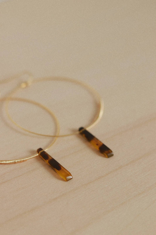 TORTOISE HOOP: GOLD